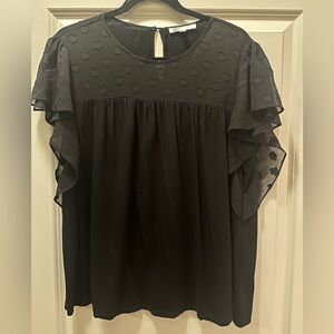 Black Dr2 blouse